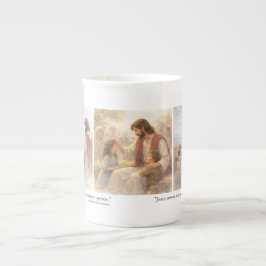 No unimportant person bone china mug porselein kop