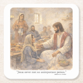 No unimportant person kartonnen onderzetters