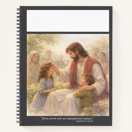 No unimportant person notitieboek