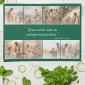 No unimportant person theedoek (Gevouwen)