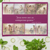 No unimportant person theedoek (Gevouwen)