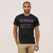 No Wahala T-shirt (Voorkant volledig)