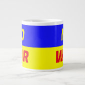 NO WAR Jumbo Mok (Voorkant)