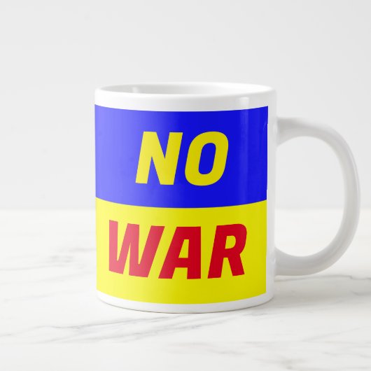 NO WAR Jumbo Mok (Rechts)