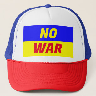 NO WAR Trucker Hat Trucker Pet