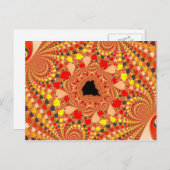 No Way - Fractal Briefkaart (Voorkant / Achterkant)