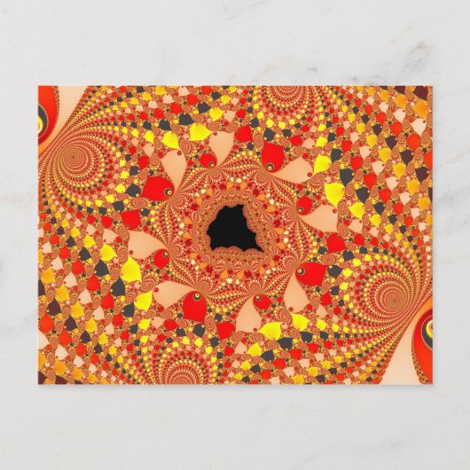 No Way - Fractal Briefkaart (Voorkant)