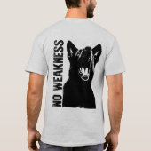 NO WEAKNESS T-SHIRT (Achterkant)