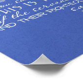 No Weapon Star van David Poster (Hoek)