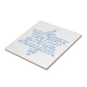 No Weapon Star van David Tegeltje (Zijkant)