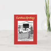 No Win No Fee Legal Christmas Kaart met QR-code (Voorkant)