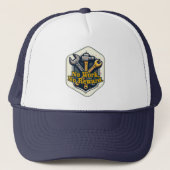 No Work No Reward Worker Motivation Shirt Trucker Pet (Voorkant)