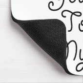 No You Can't Touch My Hair _ Cute Muismat (Hoek)