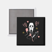 No You Hang Up First Ghost Calling Halloween Magneet (Voorkant / Achterkant)