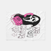 No You Hang Up Funny Valentine  Fleece Deken (Voorkant (Horizontaal))