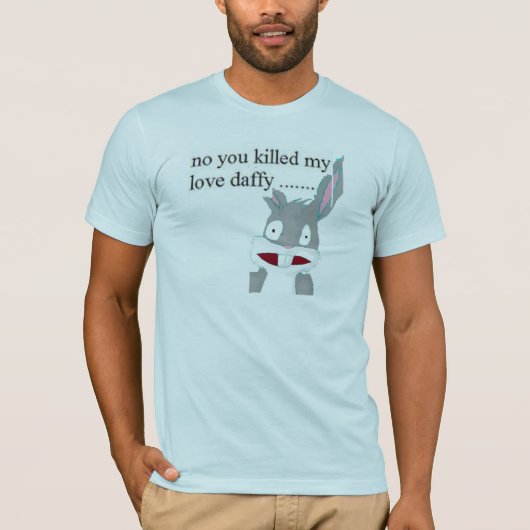 no YOU  killed my love  shirt (Voorkant)
