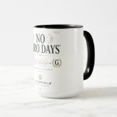 No Zero Days™ | GUCHIEWORLD™ Mok (Voorkant rechts)