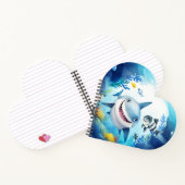 Noa de haai en casper, haar beste visvriend notitieboek (Binnen)