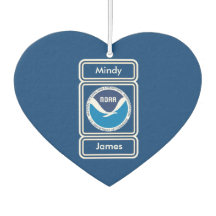 NOAA Custom Wedding Air Freshener Favor