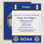 NOAA Ensign Uitnodiging (Voorkant / Achterkant)