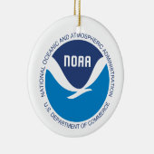 NOAA kerstversiering Keramisch Ornament (Rechts)