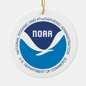 NOAA kerstversiering Keramisch Ornament (Voorkant)