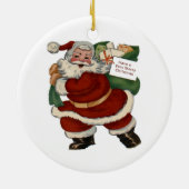 NOAA kerstversiering Keramisch Ornament (Achterkant)