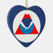 Noaa, Verenigde Staten Keramisch Ornament (Rechts)