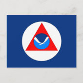 NOAA-vlag Briefkaart (Voorkant)