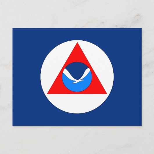 NOAA-vlag Briefkaart (Voorkant)