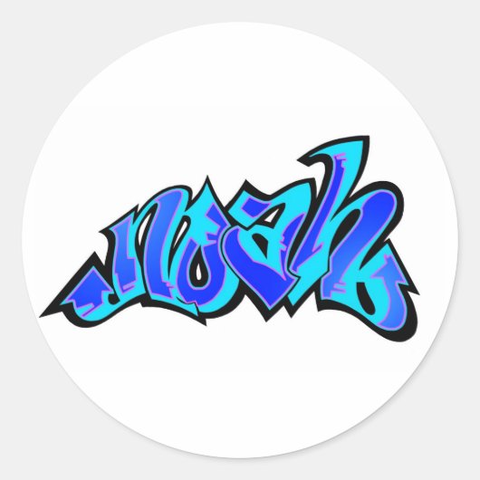 Noach 2 ronde sticker (Voorkant)