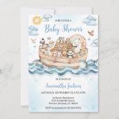 Noach's Ark Baby Shower Kaart (Voorkant)