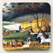 Noachs ark bier onderzetter (Voorkant)