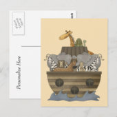 Noach's Ark Blanco - Personaliseer het zelf Briefkaart (Voorkant / Achterkant)
