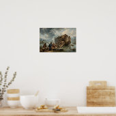 Noach's ark — Da Vinci-stijl Poster (Keuken)