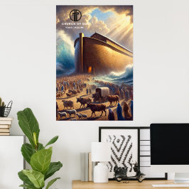 Noach's Ark hangende papieren poster