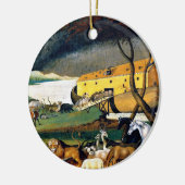 Noachs ark keramisch ornament (Links)