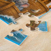 Noach's Ark Kinderpuzzel Legpuzzel (Zijkant)