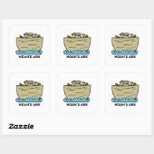 Noach's Ark Kindersticker Vierkante Sticker (Vel)