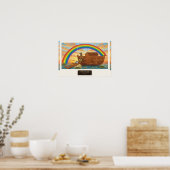 Noach's Ark — kubus mozaïek Poster (Keuken)