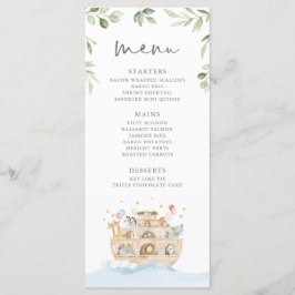 Noach's Ark Menu Kaarten