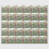 Noachs ark met dieren cadeaupapier (Vlak)
