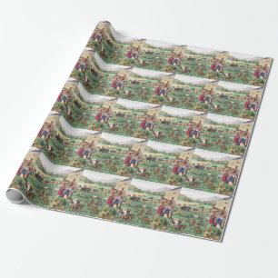 Noachs ark met dieren cadeaupapier
