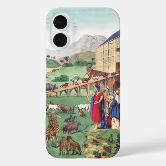 Noachs ark met dieren Case-Mate iPhone case (Achterkant)