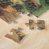 Noach's ark met dieren legpuzzel (Zijkant)