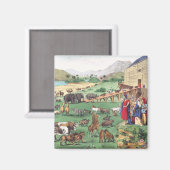 Noachs ark met dieren magneet (Voorkant / Achterkant)