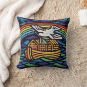 Noach's ark met Heilige Geest Kussen (Deken)