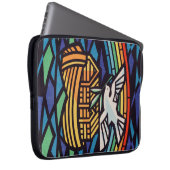 Noach's ark met Heilige Geest Laptop Sleeve (Voorkant Rechts)