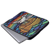 Noach's ark met Heilige Geest Laptop Sleeve (Voorkant onderkant)