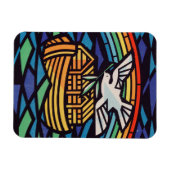 Noach's ark met Heilige Geest Magneet (Horizontaal)
